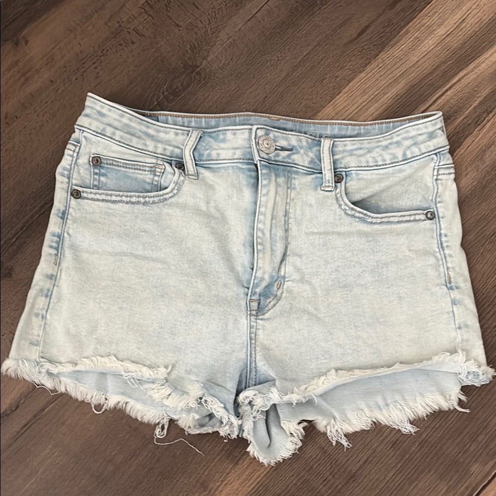 American Eagle High-Waisted Denim Shorts
